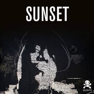Sunset : calligram to abstract - Elodie Cabrera