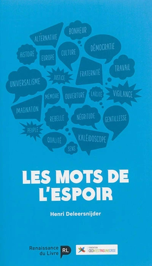 Les mots de l'espoir - Henri Deleersnijder