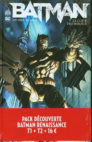 Pack découverte Batman Renaissance T1 + T2 offert - Scott Snyder