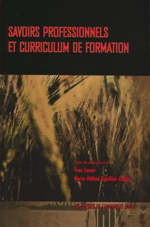 Savoirs professionnels et curriculum de formation