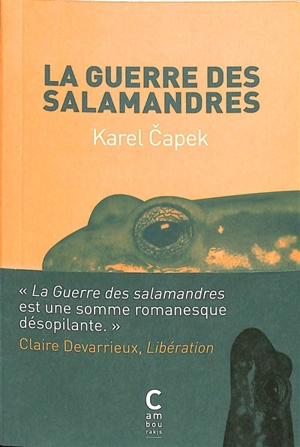 La guerre des salamandres - Karel Capek