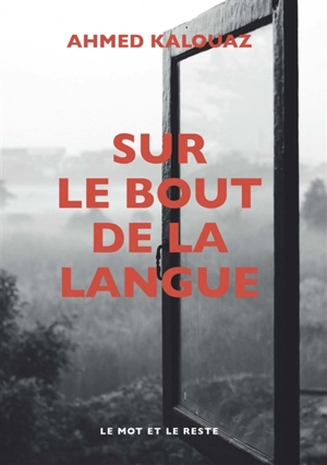 Sur le bout de la langue - Ahmed Kalouaz