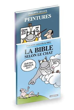 Le Chat : La Bible selon Le Chat + Peintures : pack - Philippe Geluck