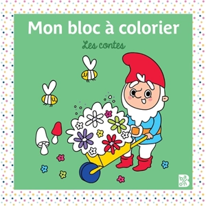 Les contes : mon bloc à colorier - Estelle Tchatcha