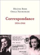 Correspondance : 1934-1944 - Hélène Berr