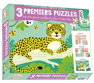 Animaux autour du monde : 3 premiers puzzles - Kiko