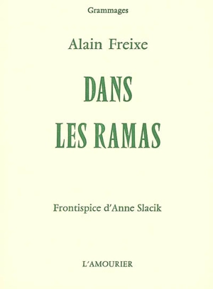 Dans les ramas - Alain Freixe