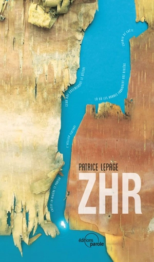 ZHR, zone hors risque - Patrice Lepage