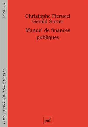 Manuel de finances publiques - Christophe Pierucci