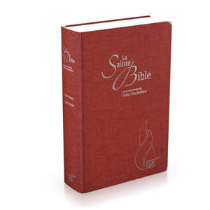 La sainte Bible : NEG : couverture souple, toile couleur carmin