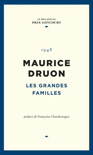 Les grandes familles - Maurice Druon