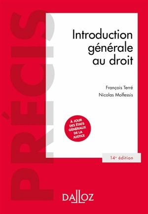 Introduction générale au droit - François Terré