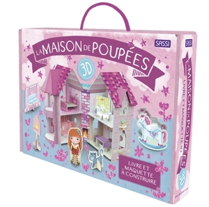 La maison de poupées 3D : livre et maquette à construire - Nadia Fabris