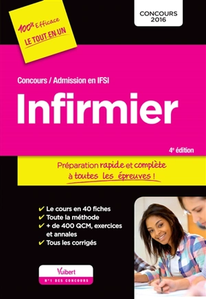 Concours infirmier : admission en IFSI : concours 2016