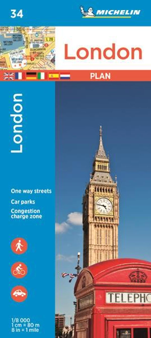 PLANS DE VILLE MICHELIN EUROPE - PLAN LONDON - STREET MAP AND INDEX - Collectif