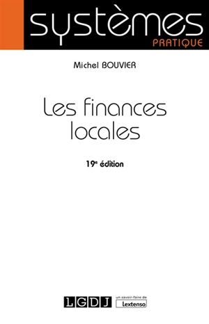 Les finances locales - Michel Bouvier