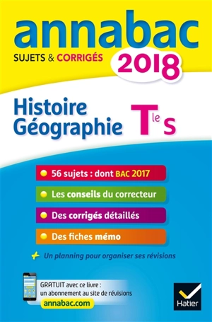 Histoire géographie terminale S : 2018 - Jean-Philippe Renaud