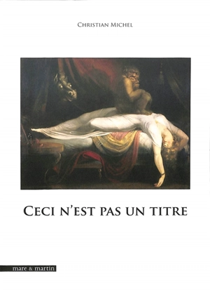 Ceci n'est pas un titre - Christian Michel