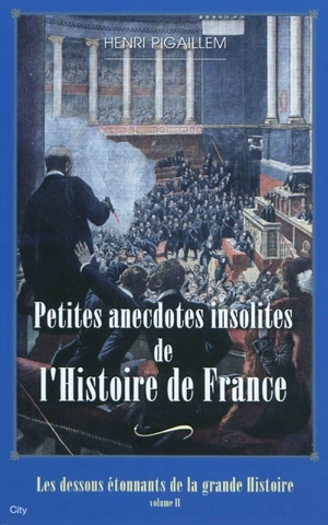Les dessous étonnants de la grande Histoire. Vol. 2. Petites anecdotes insolites de l'histoire de France - Henri Pigaillem