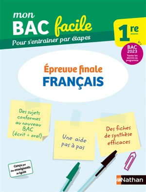 Français 1re : épreuve finale : bac 2023, toutes les oeuvres au programme - Emilie Dhérin