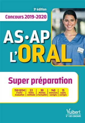 AS-AP l'oral : super préparation : concours 2019-2020 - Marie Aillet