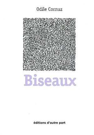 Biseaux - Odile Cornuz