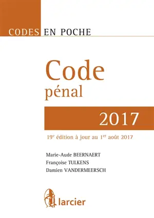 Code pénal 2017