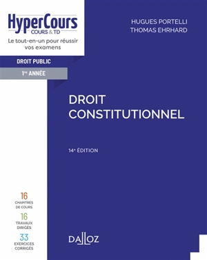 Droit constitutionnel : 2021 - Hugues Portelli