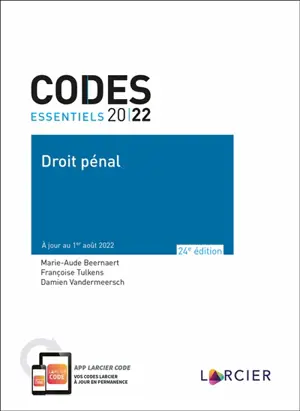 Droit pénal 2022