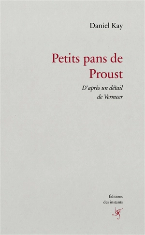 Petits pans de Proust : d'après un détail de Vermeer - Daniel Kay