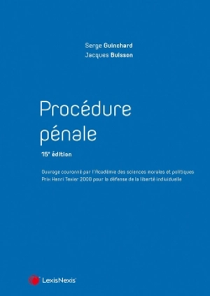 Procédure pénale - Serge Guinchard