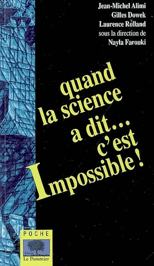 Quand la science a dit... c'est impossible ! - Jean-Michel Alimi