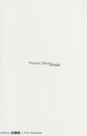 Nouit - Thomas Clerc