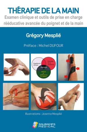 Thérapie de la main. Vol. 1. Examen clinique et outils de prise en charge rééducative avancée du poignet et de la main - Gregory Mesplié