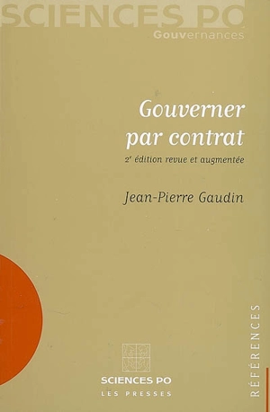 Gouverner par contrat - Jean-Pierre Gaudin