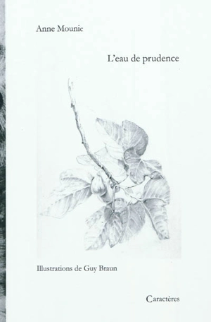 L'eau de prudence - Anne Mounic