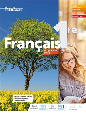 Français 1re : programme 2019