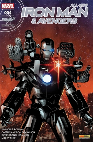 All-New Iron Man & Avengers, n° 4. Couverture 2 - Brian Michael Bendis