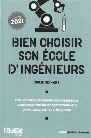 Bien choisir son école d'ingénieurs - Emilie Weynants