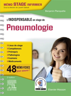 L'indispensable en stage de pneumologie - Benjamin Planquette