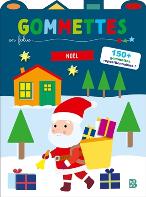 Gommettes en folie : Noël - Carine Smeers