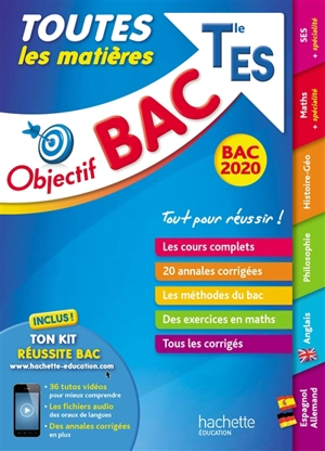 Toutes les matières terminale ES : bac 2020 - Alexandre Blin