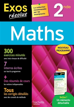 Maths 2de : nouveau programme - Lydia Misset