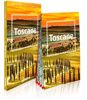 Toscane : guide et carte laminée - Urszula Augustyniak