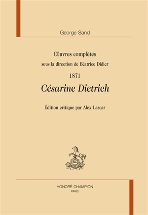 Oeuvres complètes. 1871 - George Sand