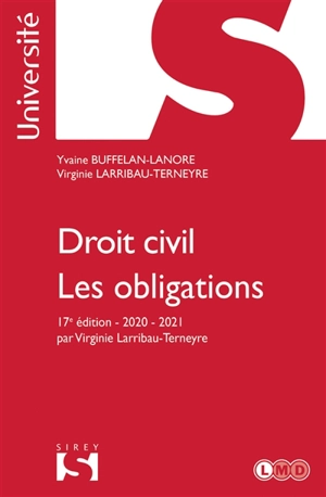 Droit civil : les obligations : 2020-2021 - Yvaine Buffelan-Lanore