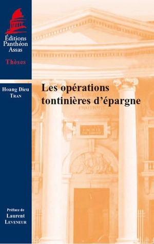 Les opérations tontinières d'épargne - Hoang Dieu Tran