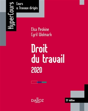 Droit du travail 2020 - Elsa Peskine