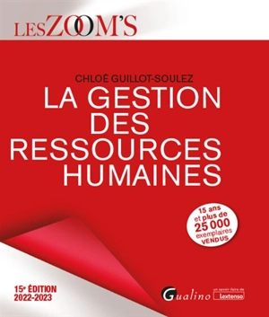 La gestion des ressources humaines : 2022-2023 - Chloé Guillot-Soulez