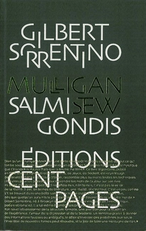 Salmigondis - Gilbert Sorrentino